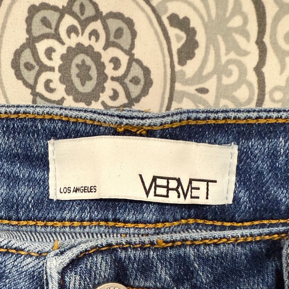 Vervet High Rise Straight Leg Jeans - Picture 4 of 16